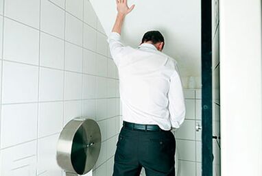 Problemas coa micción con prostatite